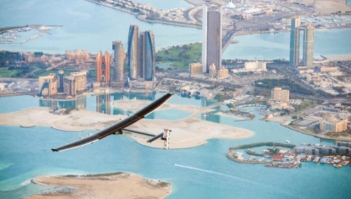 Solar plane set to tour the world!